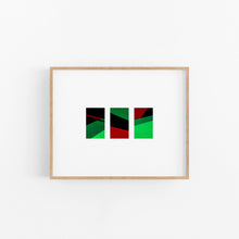 Charger l&#39;image dans la galerie, Composition Verte, Rouge et Noire 