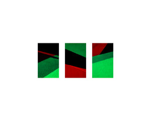 Composition Verte, Rouge et Noire 
